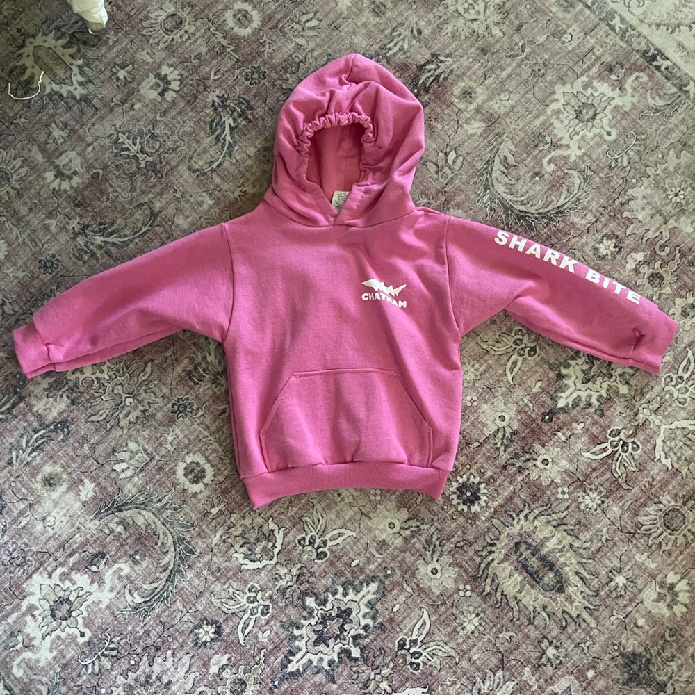 Pink “Shark Bite” Chatham Hoodie